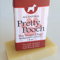 All Natural, Handmade, Pretty Pooch Soap by Amish Country Essentials. 3.5oz
