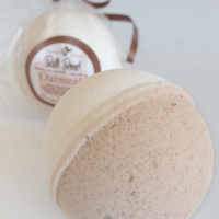 All Natural, Handmade, Oatmeal Bath Bomb by Amish Country Essentials