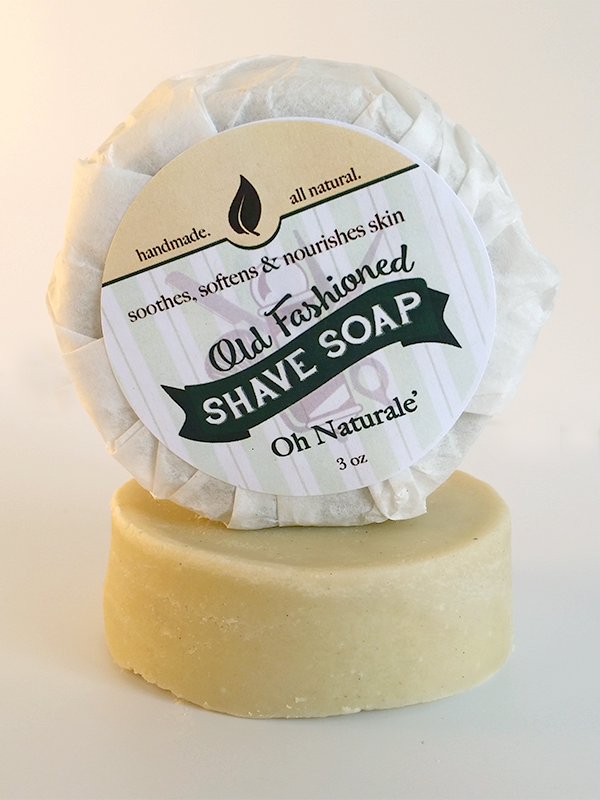 All Natural, Handmade, Oh Naturale Shave Soap by Amish Country Essentials 3oz