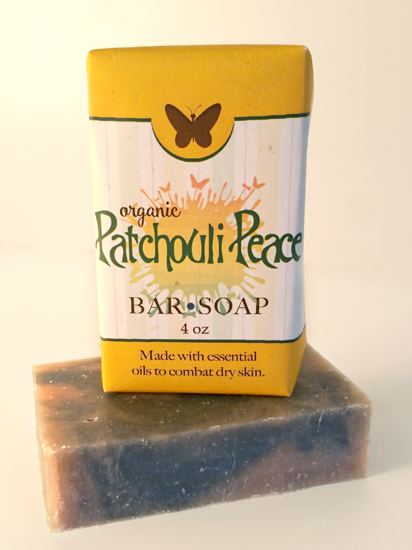 All Natural, Handmade, Patchouli Soap by Amish Country Essentials. 3.5oz
