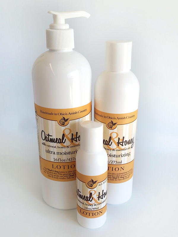 All Natural Oatmeal & Honey Lotion
