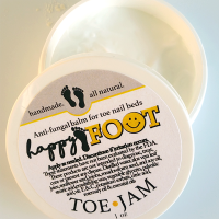 All Natural, Handmade, Happy Foot Toe Jam by Amish Country Essentials