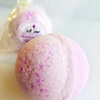 All Natural, Handmade, Bloomin Lilac Bath Bomb by Amish Country Soap Co 4oz