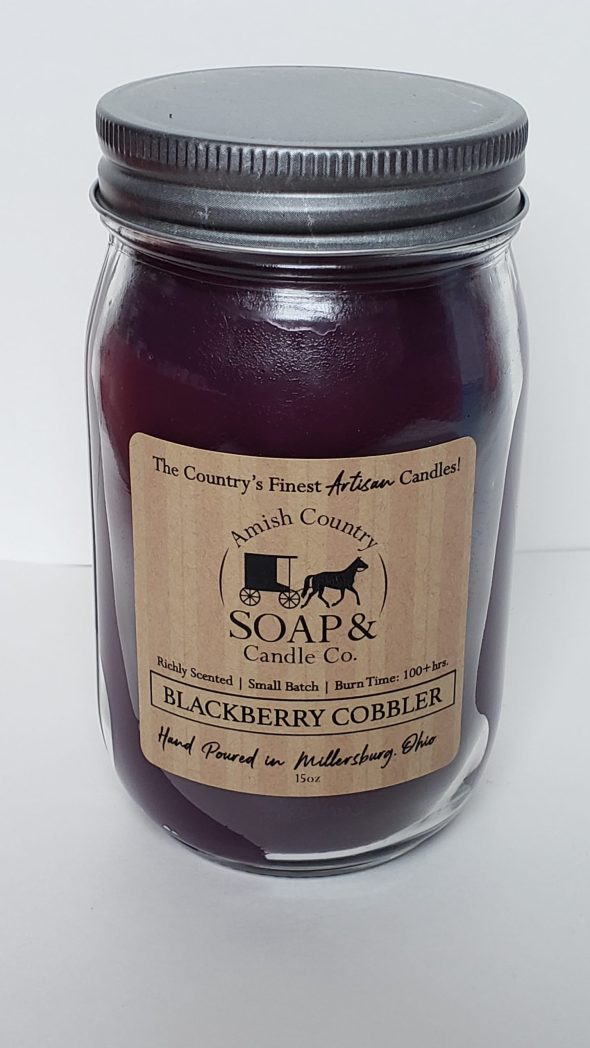Richly Scented Jar Country Candle CHOOSE your Scent  16 oz.