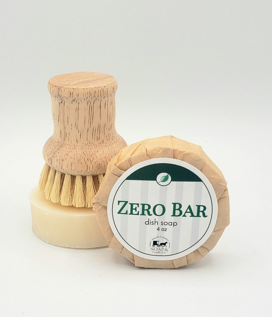 Zero Waste Dish Soap Bar and Pot Scrubber - Eco Girl Shop